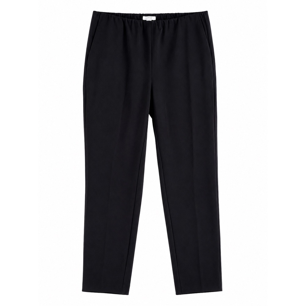 J.Jill Premium bi-stretch Black Pull On Straight Leg Pants Size 8 Tall Stretch